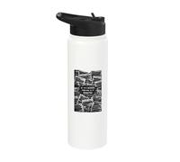 If Its Nothing Then Why is It Redacted Classified File Style Stainless Steel Insulated Water Bottle