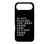If It's Pulling You Away From God Inspirational Quote print Case for iPhone Air