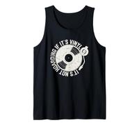 If It's Vinyl It's Not Hoarding Music Tank Top