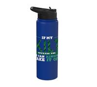 If Kilt Offends I Can Always Take Irish Saint Patricks Day Stainless Steel Insulated Water Bottle