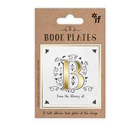IF Letter Book Plates, Personalised - Letter B