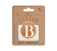 Literary Letter Bookmark - Letter B
