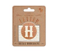 Literary Letter Bookmark - Letter H