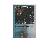 If Looks Could Kill-Destroy LonelyWaterproof And Stain Resistant Decorative Paintings Living Room Bedroom, Office Hanging Paintings Free Framing High-definition Posters Creative Home DecorUnframe-styl