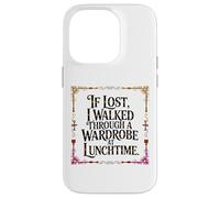 IF LOST I WALKED THROUGH A WARDROBE AT LUNCHTIME Case for iPhone 14 Pro