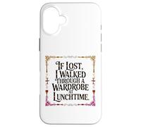 IF LOST I WALKED THROUGH A WARDROBE AT LUNCHTIME Case for iPhone 16 Plus