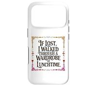 IF LOST I WALKED THROUGH A WARDROBE AT LUNCHTIME Case for iPhone 17 Pro