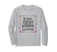 IF Lost I Walked Through A Wardrobe AT LUNCHTIME Long Sleeve T-Shirt