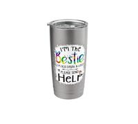 If Lost or Drunk Please Return to Bestie Funny Help tie dye Stainless Steel Insulated Tumbler