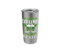 If Lost or Drunk Please Return to Bestie Irish Patrick's Day Stainless Steel Insulated Tumbler