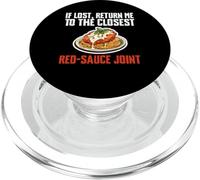 If Lost Return Me To The Closest Chicken Parm Lover PopSockets PopGrip for MagSafe