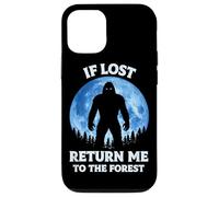 If Lost Return Me To The Forest Bigfoot Sasquatch Moon Case for iPhone 12/12 Pro
