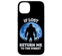 If Lost Return Me To The Forest Bigfoot Sasquatch Moon Case for iPhone 14 Plus