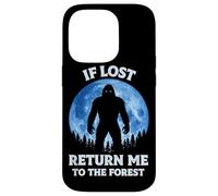 If Lost Return Me To The Forest Bigfoot Sasquatch Moon Case for iPhone 14 Pro