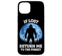 If Lost Return Me To The Forest Bigfoot Sasquatch Moon Case for iPhone 15 Plus