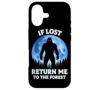 If Lost Return Me To The Forest Bigfoot Sasquatch Moon Case for iPhone 17