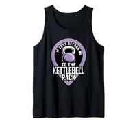 If Lost Return Me to The Kettlebell Rack Fitness Workout Tank Top