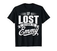 if Lost Return to Emmy Couples Funny Matching Value Graphic T-Shirt