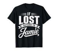 if Lost Return to Jamie Couples Funny Matching Value Graphic T-Shirt