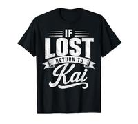 if Lost Return to Kai Couples Funny Matching Value Graphic T-Shirt