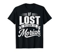 If Lost Return to Moriah Couples Funny Matching Value Graphic T-Shirt