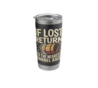 If Lost Return to The Nearest Barrel Race Stainless Steel Insulated Tumbler