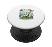 If Lost Return To The Pond Travel Naturecore Frog Lover PopSockets Adhesive PopGrip