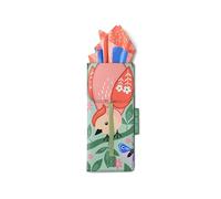 IF Love Your Lenses Eyeglass Cases, Bird Tail, 23cm x 8.5cm