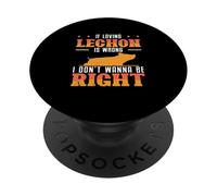If Loving Lechon Is Wrong I Don't Wanna Be Right Lechon Fans PopSockets Adhesive PopGrip