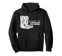 If Money Grew On Trees Western Boots Lt. Pullover Hoodie