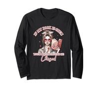 If My Book is Open Your Mouth Be Closed Long Sleeve T-Shirt