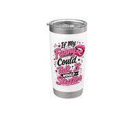 If My Fanny Could Talk It Would Stutter Funny Cheeky Quote Stainless Steel Insulated Tumbler