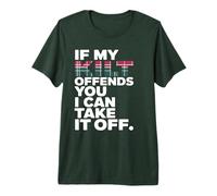 If My Kilt Offends You I can take it Off Saint Patricks Day Premium T-Shirt