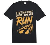 If My Malinois Doesn't Like You Run Warning Comfort Colors Adult Heavyweight T-Shirt