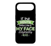 If My Mouth Doesnt Say It My Face Definitely Will Funny Case for iPhone Air