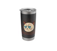 If My Mouth Doesnt Say It My Face Definitely Will Funny Stainless Steel Insulated Tumbler