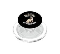 If My Siamese Cat Doesn't Like You We're Done Here PopSockets PopGrip for MagSafe