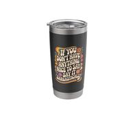 If No Nice Words Say It Sarcastically Stainless Steel Insulated Tumbler