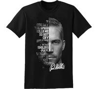 If One Day The Speed Kill Me Do Not Cry Paul Walker Quote Gifts Black Men T Shirt Unisex Graphic Mens Printed Tee