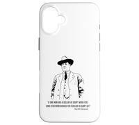 If one man has a dollar he didn't work for Union Quote Case for iPhone 16 Plus