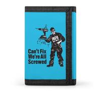 If PAPA Can't Fix It We're All Screwed Trifold Wallets Slim Coin Purse Credit Card Holder Wallet Money Clip for Women Men