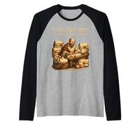 If Paul were Here We'd Be Getting A Letter Bible Humor Faith Raglan Baseball Tee