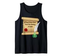 If Paul were Here We'd Be Getting A Letter Bible Humor Faith Tank Top