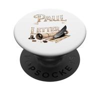 If Paul Were Here We'd Be Getting A Letter Funny Christian PopSockets Adhesive PopGrip