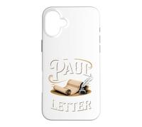 If Paul Were Here We'd Be Getting A Letter Funny Quote Case for iPhone 16 Plus
