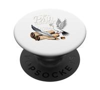 If Paul Were Here We'd Be Getting A Letter Funny Quote PopSockets Adhesive PopGrip