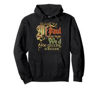 If Paul Were Here Wed Be Getting A Letter Vintage Lettering Pullover Hoodie