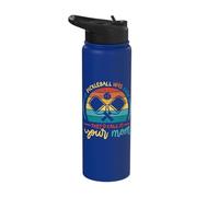 If Pickleball was Easy They'd Call It Your Mom Stainless Steel Insulated Water Bottle