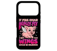 IF PIGS COULD REALLY FLY FUNNY QUOTE Case for iPhone 17 Pro