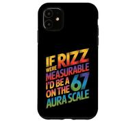 If Rizz Were Measurable - Funny 6-7 Meme Six Seven Rizzler Case for iPhone 11